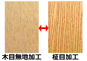 人工木材　表面デザイン
