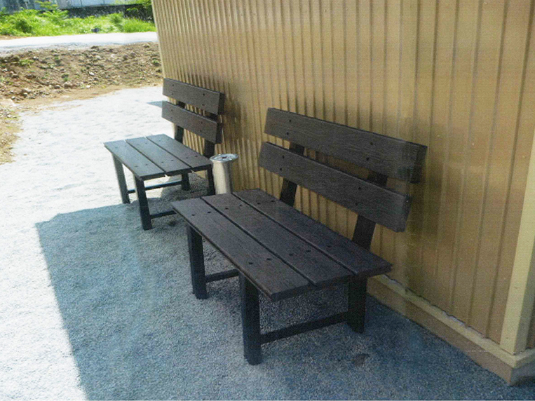 人工木材　ベンチ