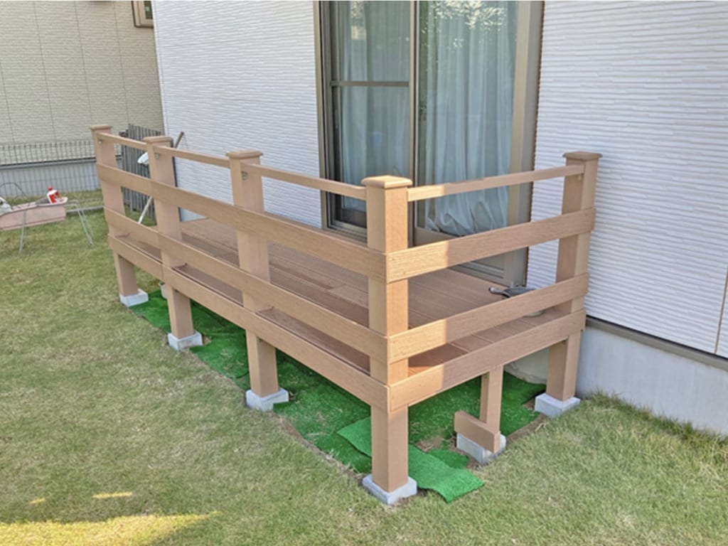 人工 木 ウッドデッキ