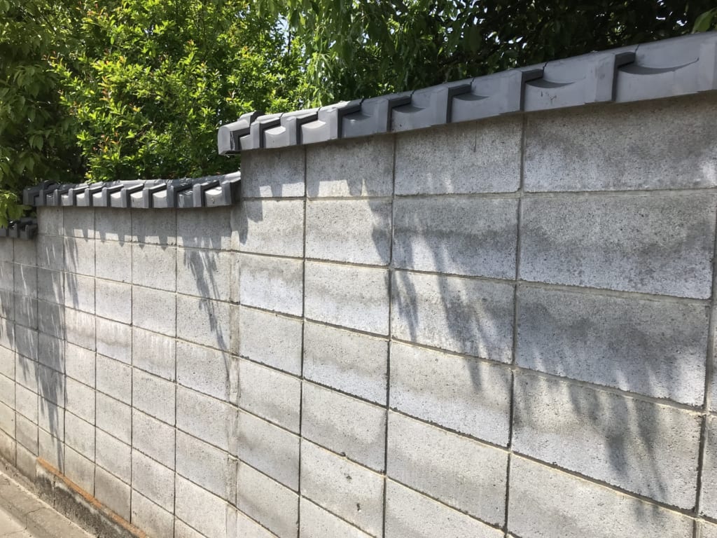ブロック塀