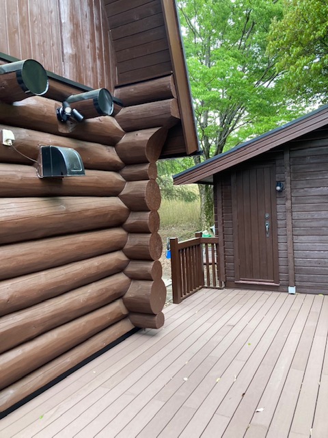 ウッドデッキ