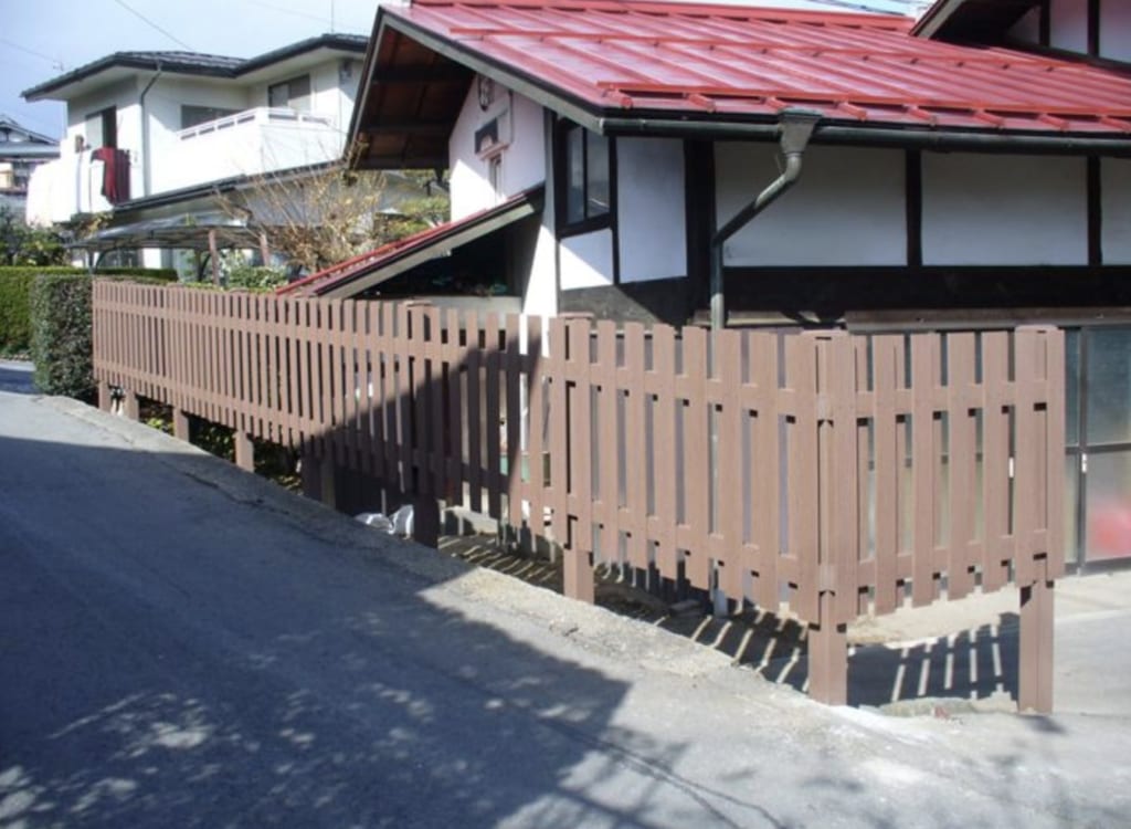 道路 フェンス