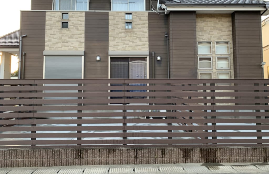 人工木フェンス